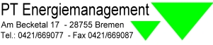 PT Energiemanagement, Am Becketal 17, 28755 Bremen
